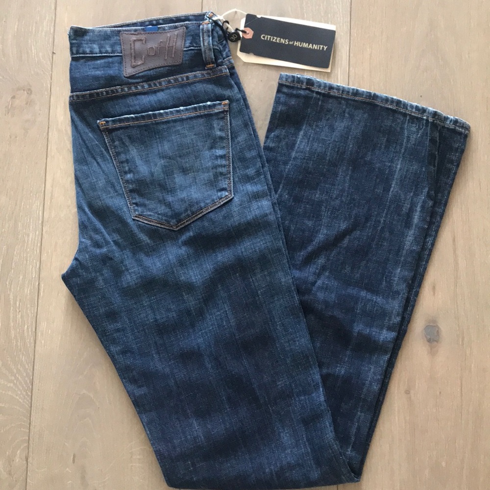 Citizens of Humanity, Jaggar bootcut dark jeans